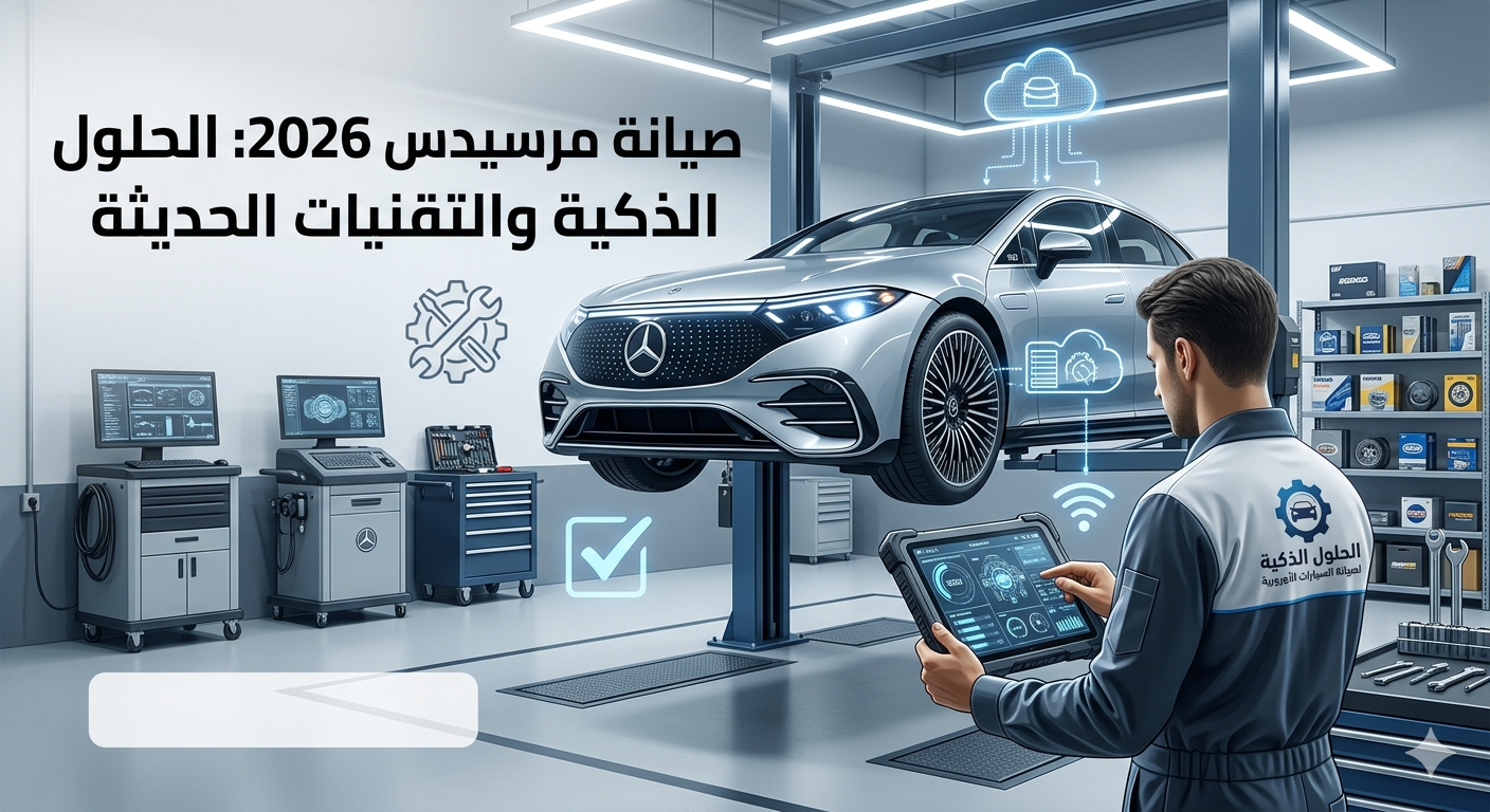 دليل صيانة مرسيدس 2026: الحلول الذكية والتقنيات الحديثة