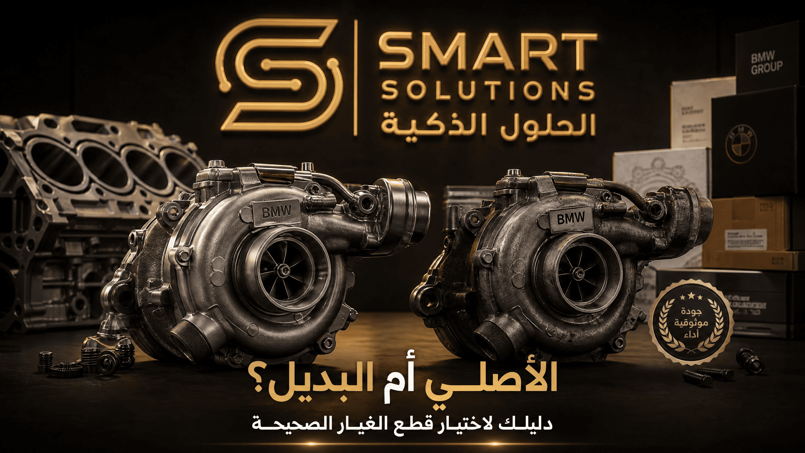 قطع الغيار الأصلية مقابل البديلة لسيارات BMW وأودي — أيهما تختار؟